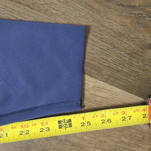 Nike Universa Dri-Fit Women's High-Waisted 7/8 Leggings Blue Size Large - Picture 8 of 10